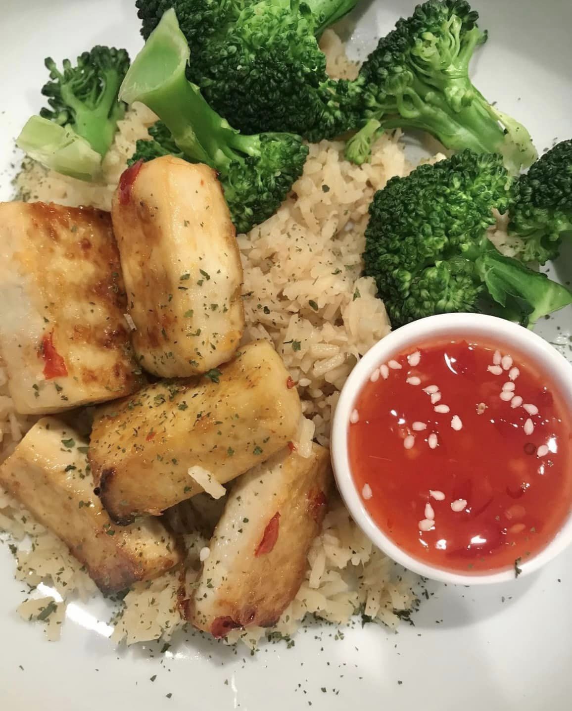 Air Fryer Sweet Chili Tofu A Busy Kitchen