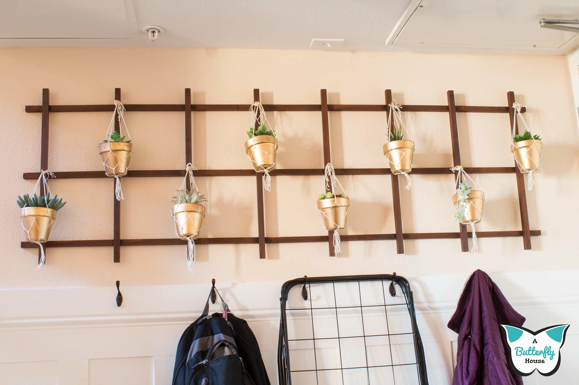 Super Easy DIY Indoor Trellis Garden A Butterfly House