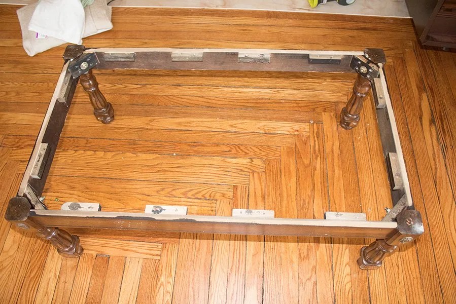 How to Makeover an Ugly Laminate Coffee Table A Butterfly House