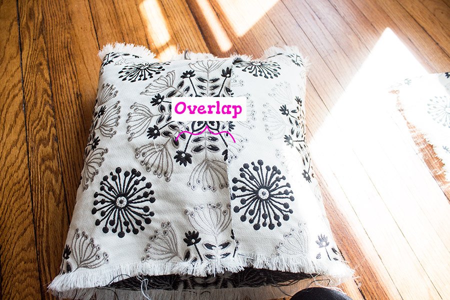 The Quickest Way to Sew a Pillow Cover A Butterfly House