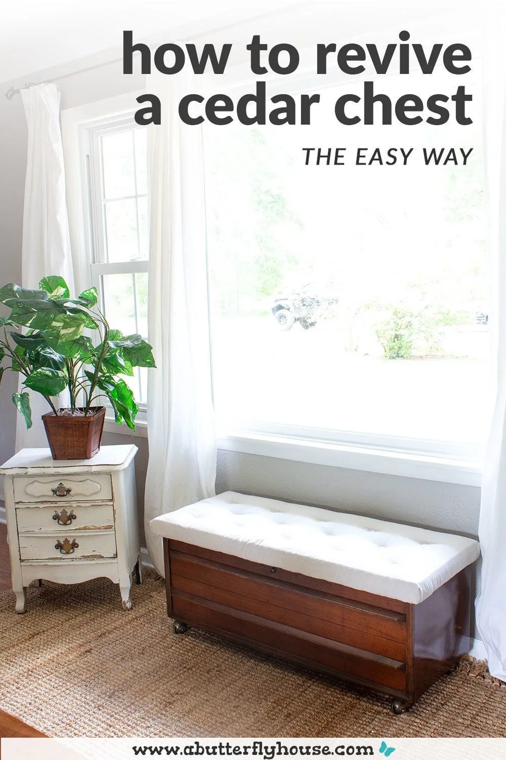 How to Revive a Cedar Chest A Butterfly House
