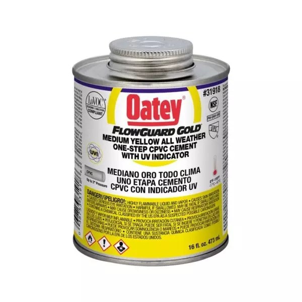 CPVC One Step Glue Atlantic Blue Water Supply