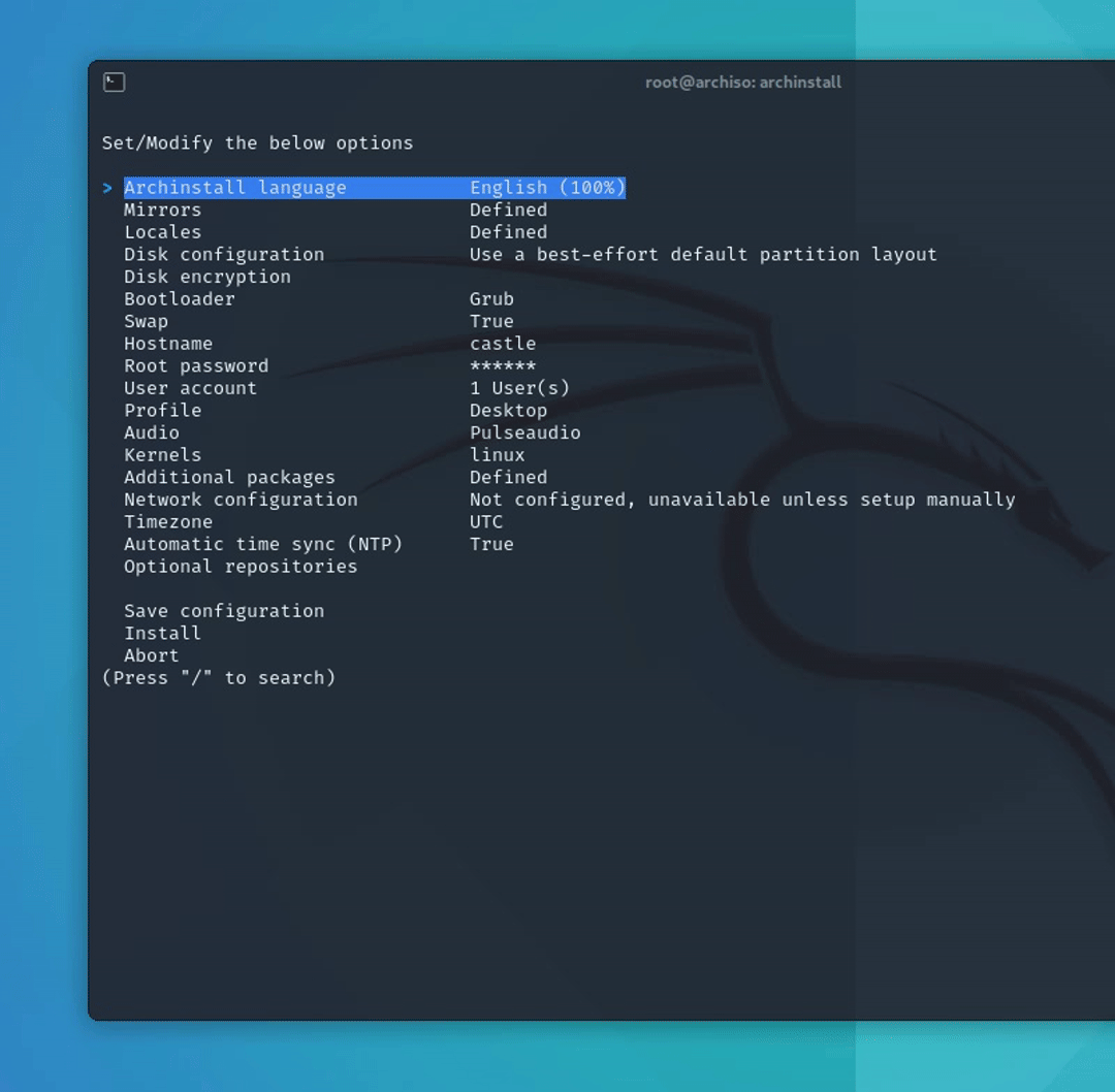 Instalasi Archlinux KDE via archinstall Wildan's Workspace