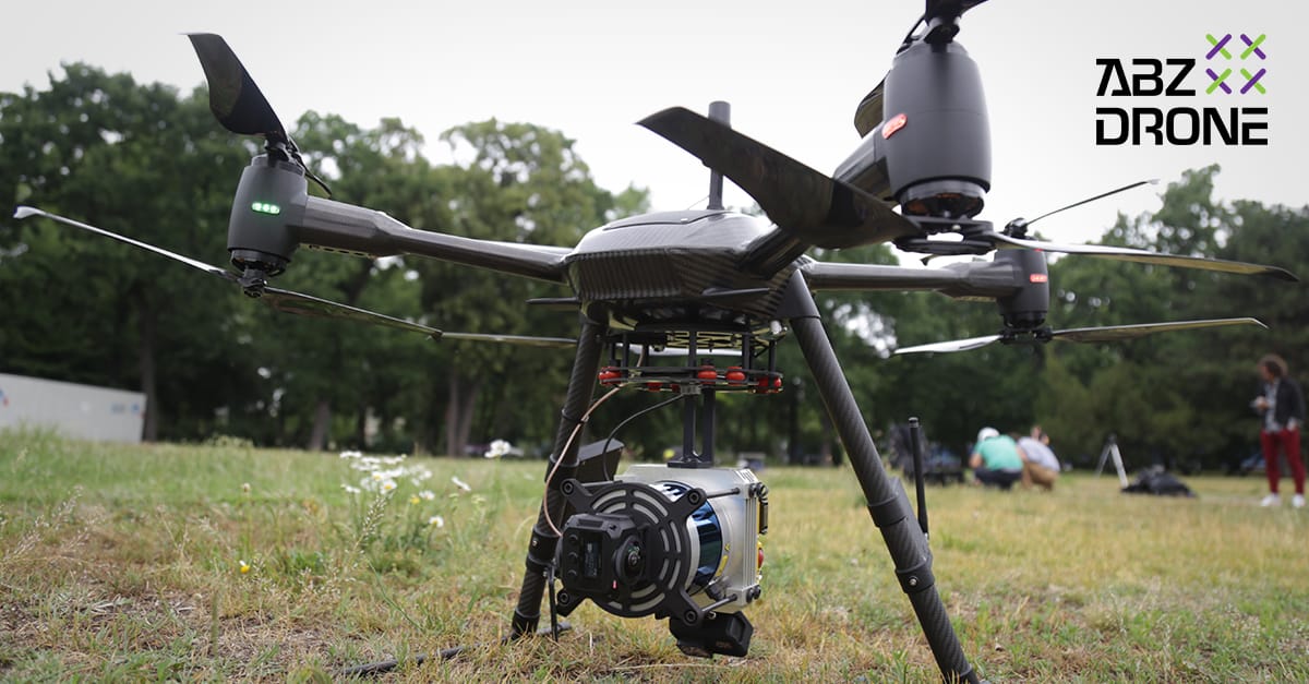 How do dronemounted LIDAR laser cameras work and in which areas can