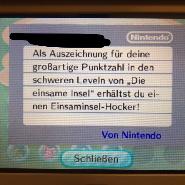 Minispiel "Die einsame Insel" — Animal Crossing Forum