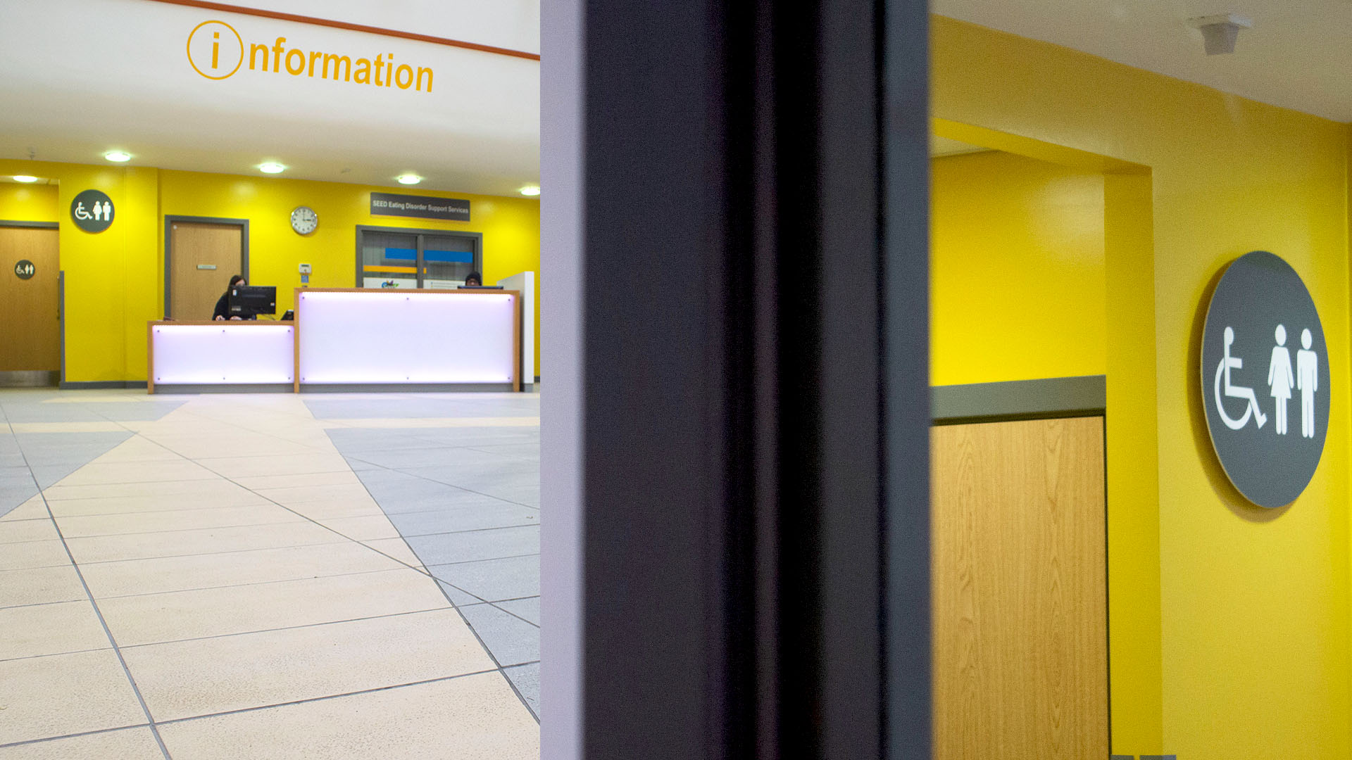 Dementiafriendly interior design; Wilberforce Health Centre