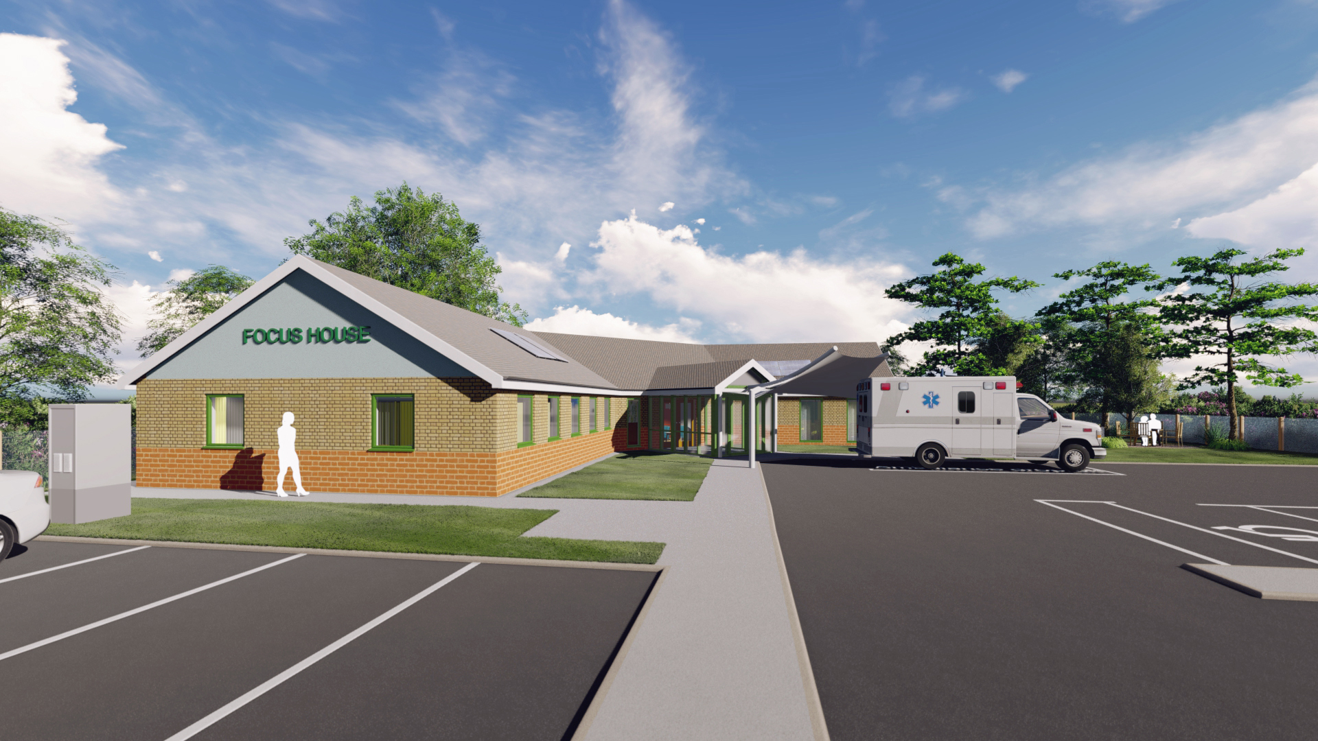 St Barnabas Hospice Wellbeing Centre, Boston Alessandro Caruso Architects