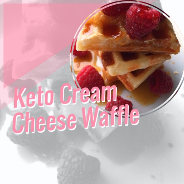 Keto Cream Cheese Waffle Acacia Uncorked