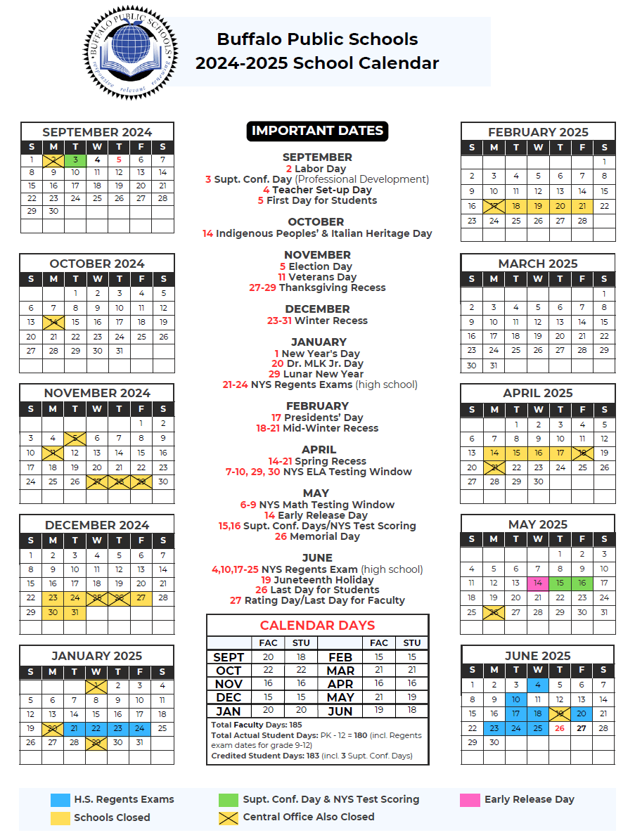 Buffalo Academic Calendar Academic Calendar 20262027