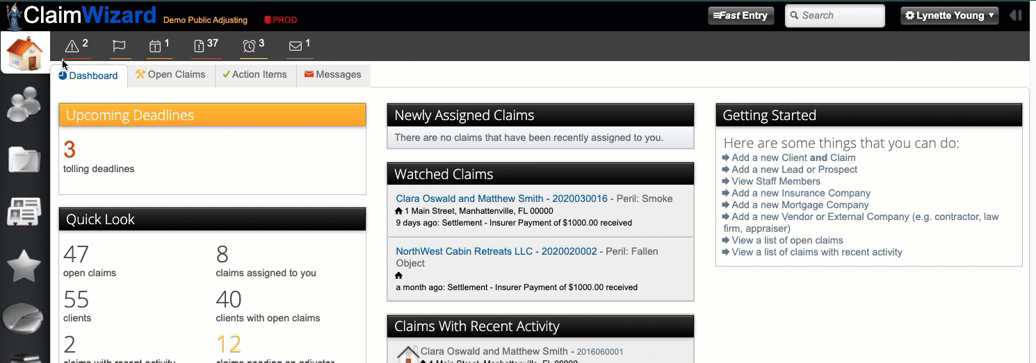 ClaimWizard Message Archive ClaimWizard Academy