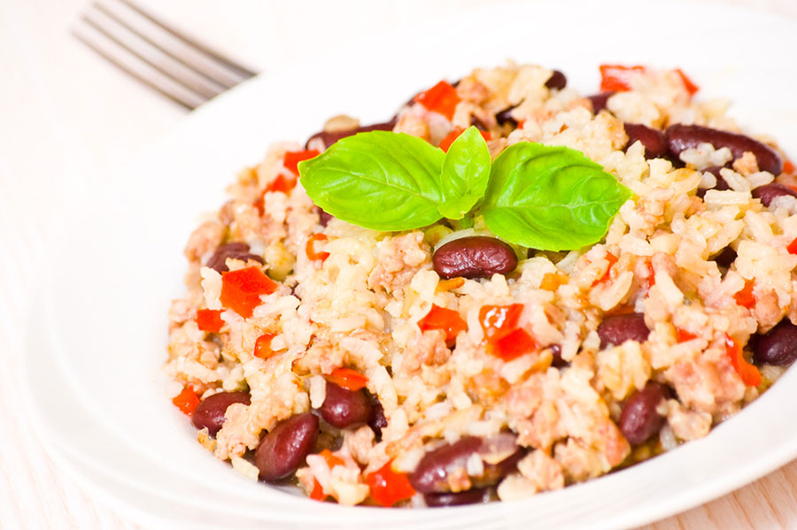 Mexican Rice and Beans Muscle intelligence