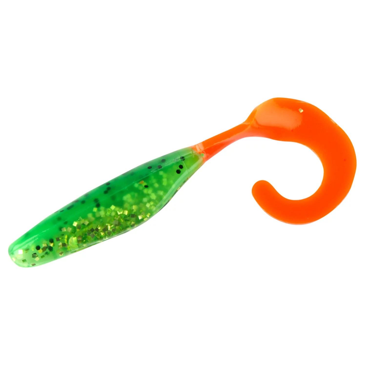 Bass Assassin Lures 4" Saltwater Curly Tail Shad Lure 10Pack Academy