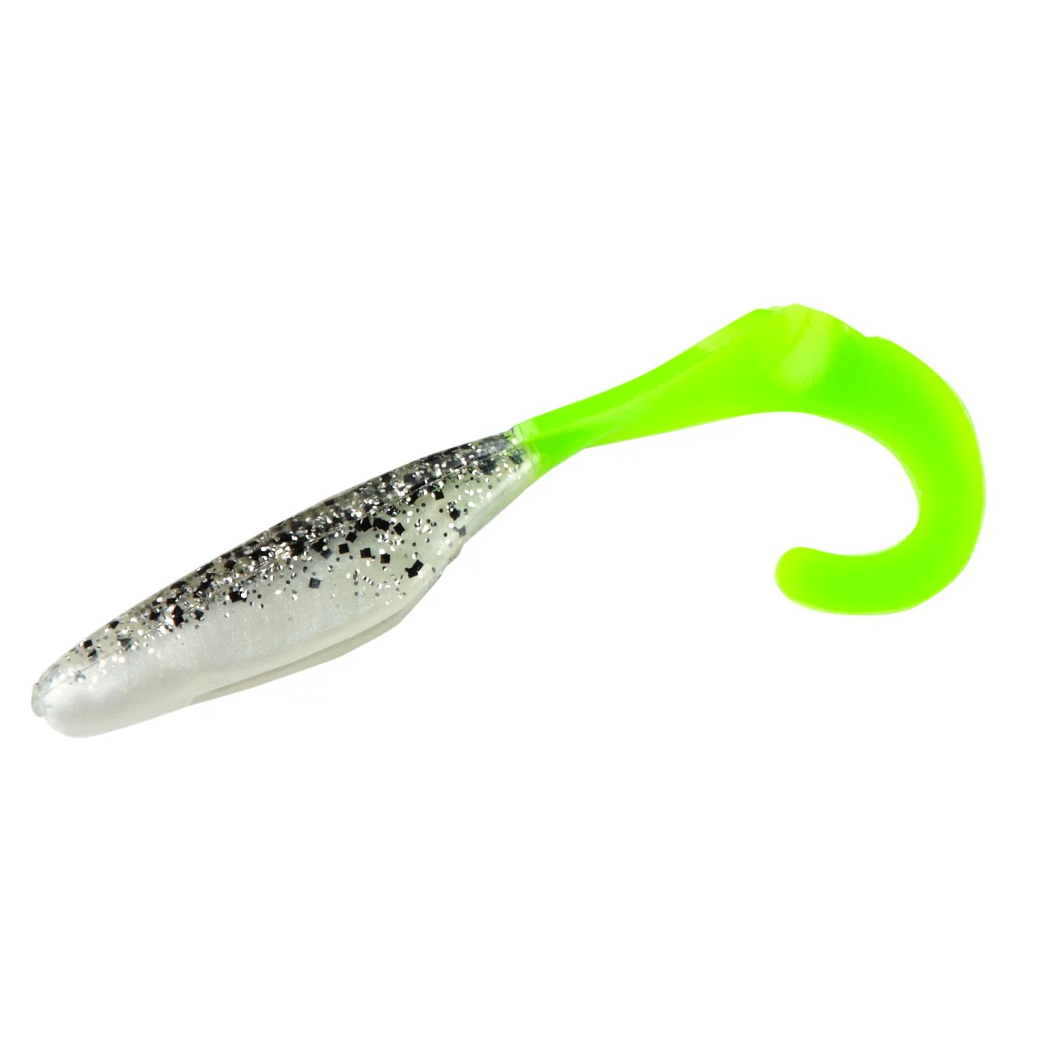 Bass Assassin Lures 4" Saltwater Curly Tail Shad Lure 10Pack Academy