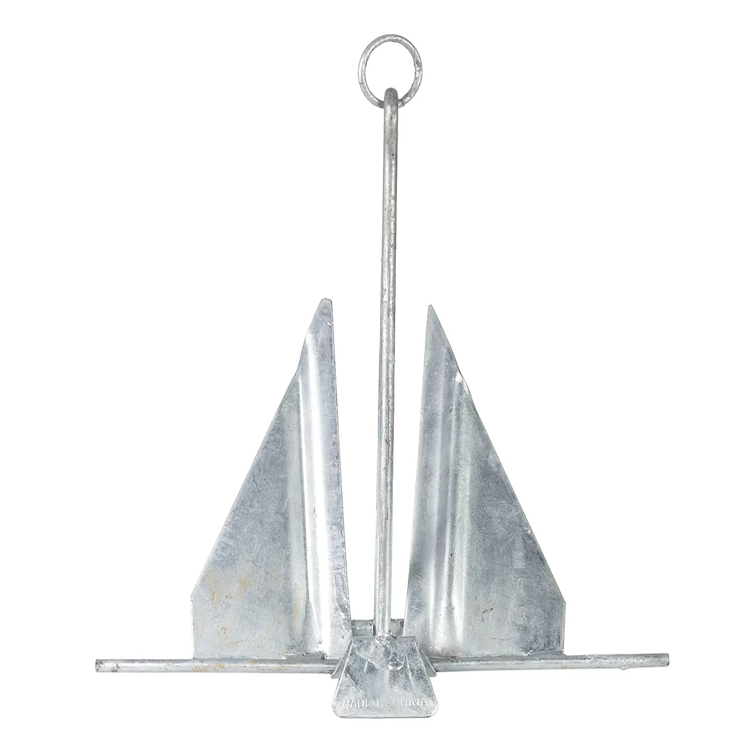 Marine Raider 8 lb Medium Galvanized SlipRing Anchor 25 ft 28 ft