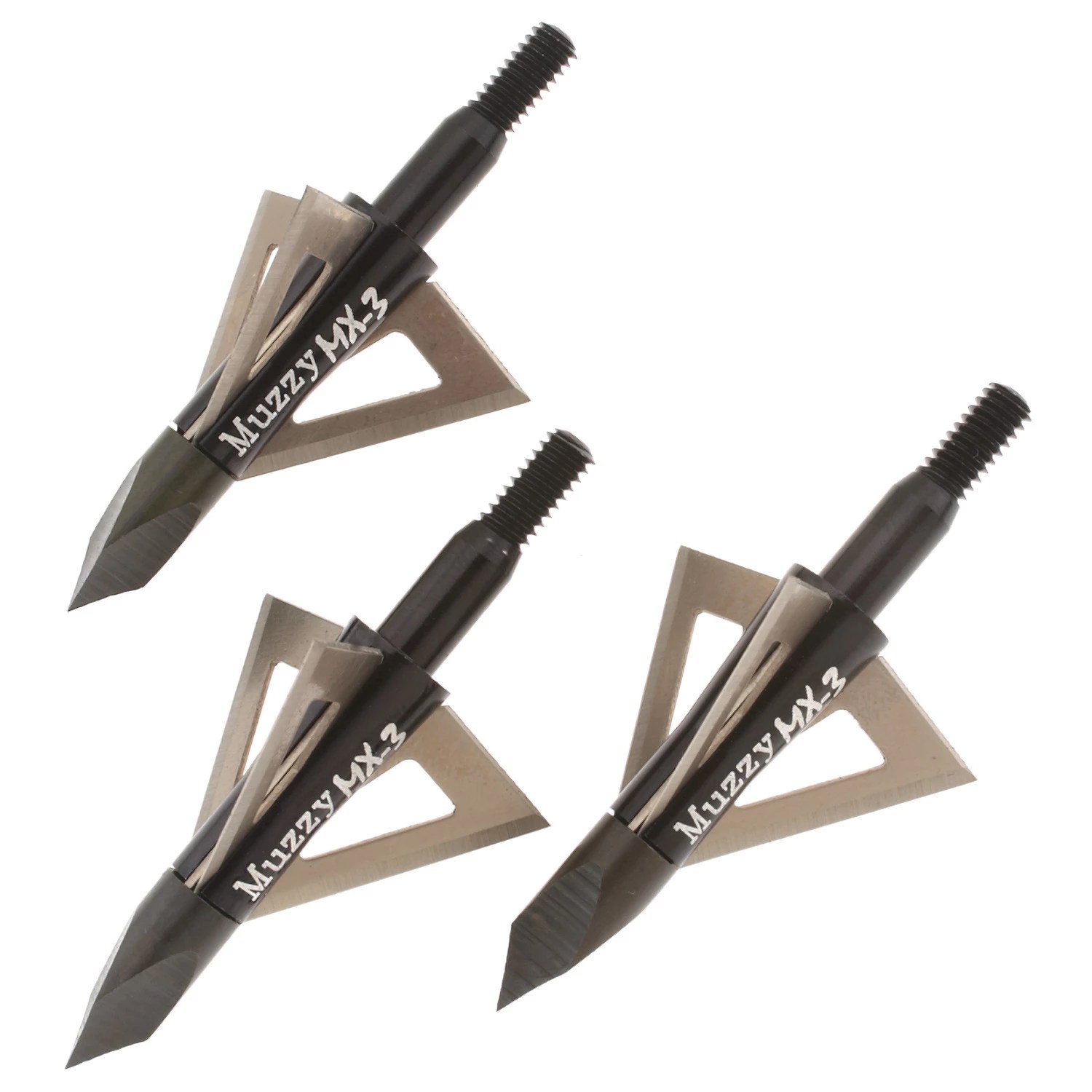 Muzzy MX3 3Blade Broadheads 3Pack Free Shipping at Academy