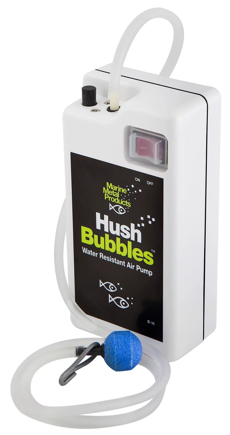 Marine Metal Products Hush Bubbles 3V Air Pump Academy