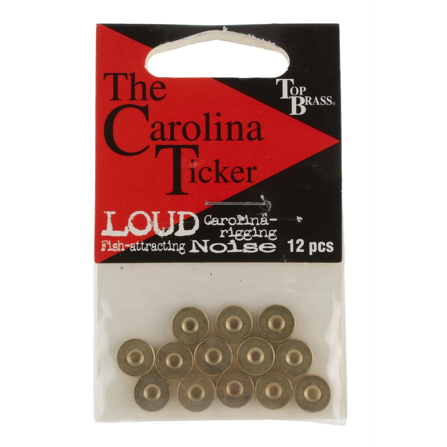 Top Brass Tackle Carolina Ticker Brass Tickers 12Pack Academy