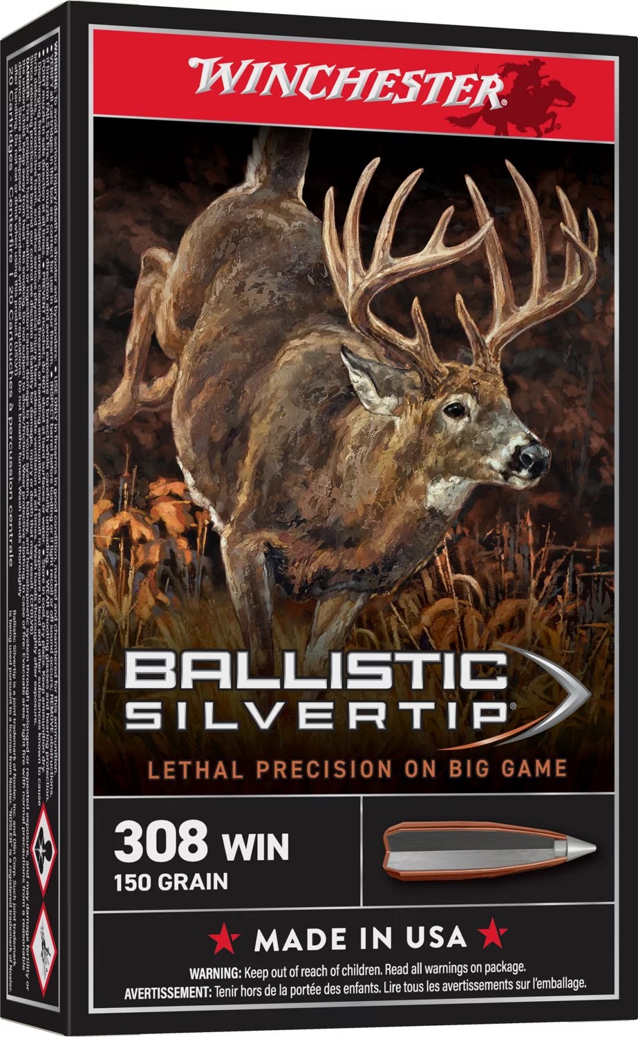 Winchester Supreme Ballistic Silvertip .308 Winchester 150-Grain Rifle