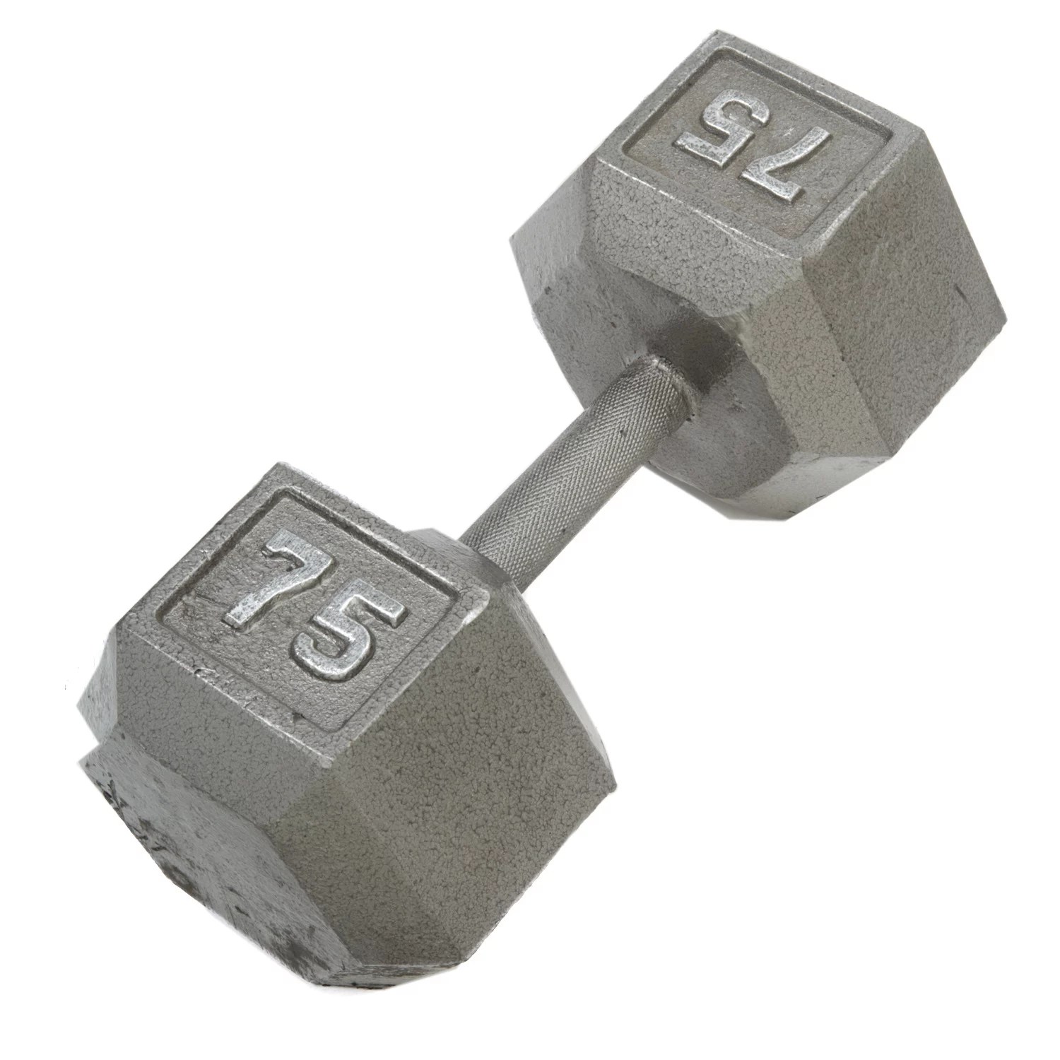 CAP Barbell 75 lb. Solid Hex Dumbbells Academy