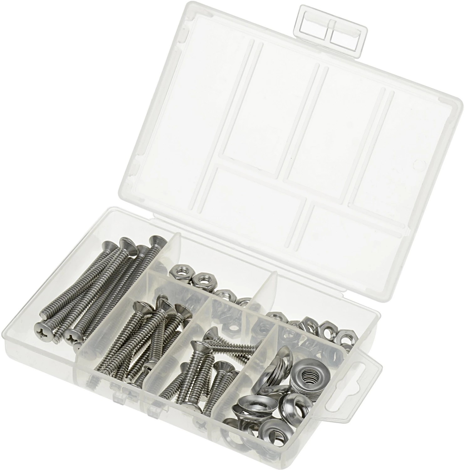 Marine Raider 81Piece StainlessSteel Machine Screw Kit Academy