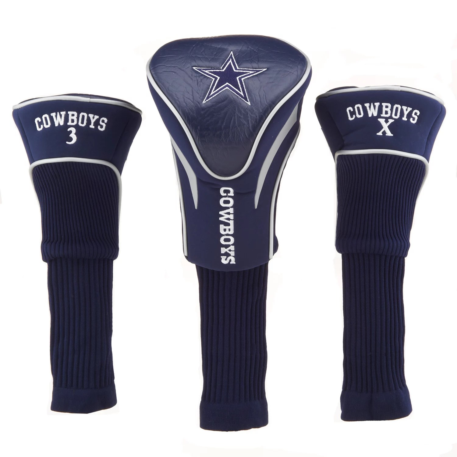 Team Golf Contour Headcovers 3Pack Free Shipping at Academy