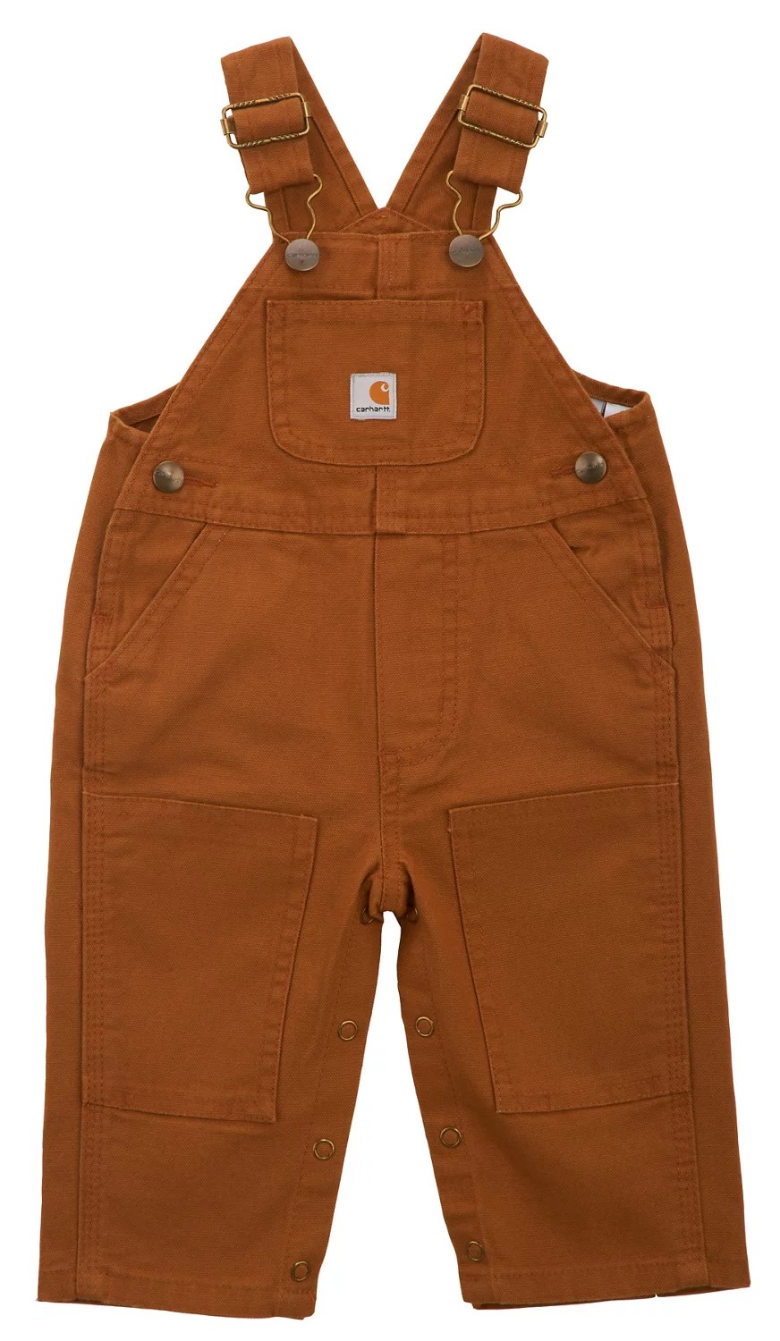 Carhartt Infants' Washed Bib Overall Free Shipping at Academy