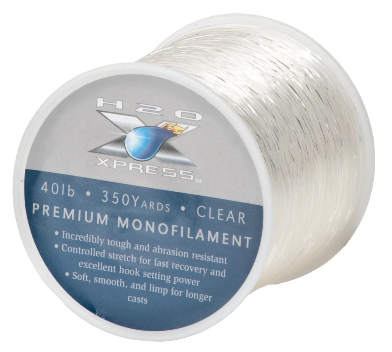H2O XPRESS 40 lb 350 yd Monofilament Fishing Line Academy