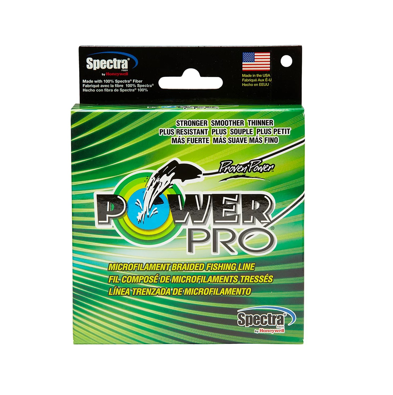 PowerPro 65 lb 300 yards Braided Fishing Line Academy