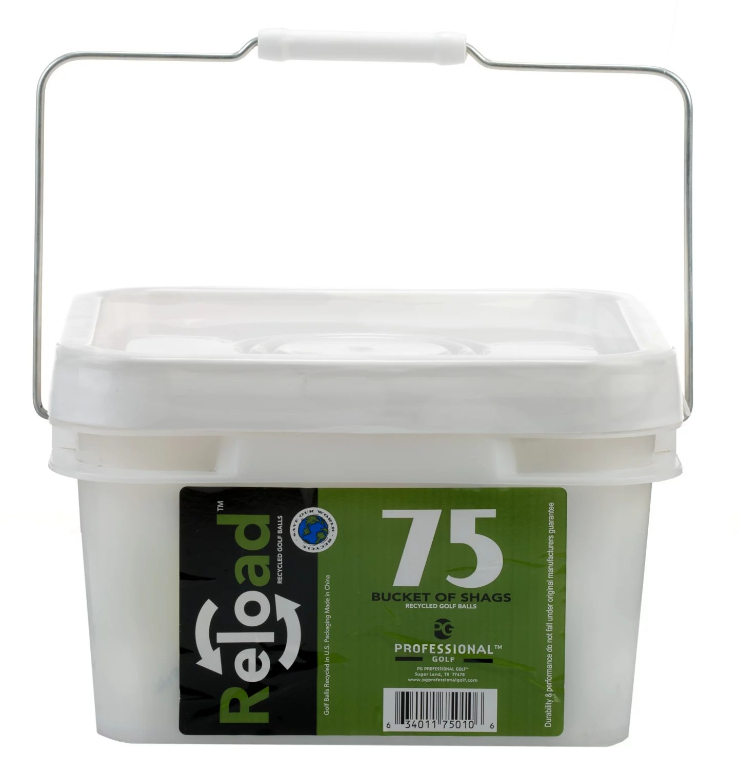 Reload™ Recycled Golf Balls 75Bucket Free Shipping at Academy