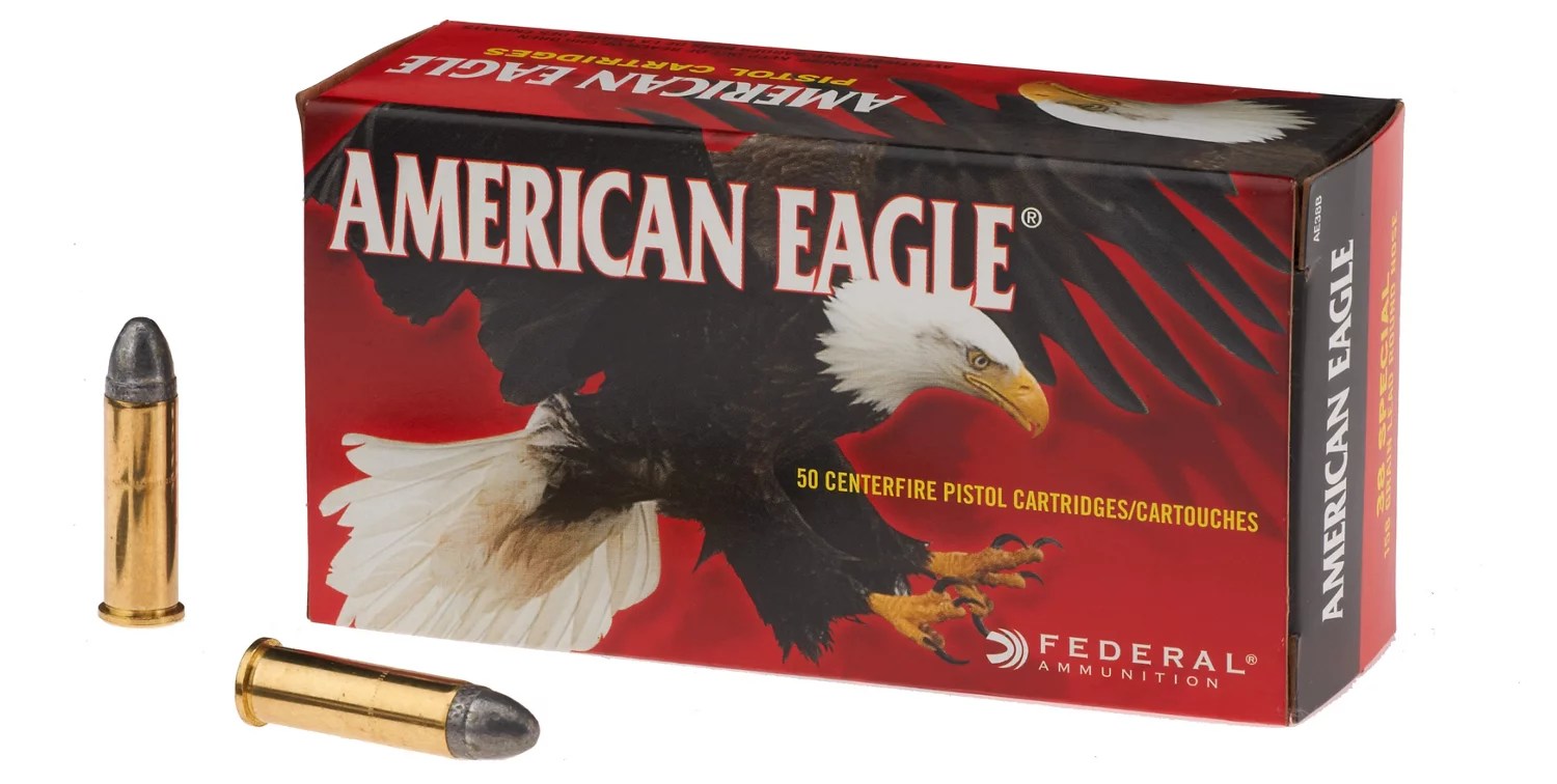 American Eagle .38 Special 158Grain Lead Round Nose Handgun Ammunition