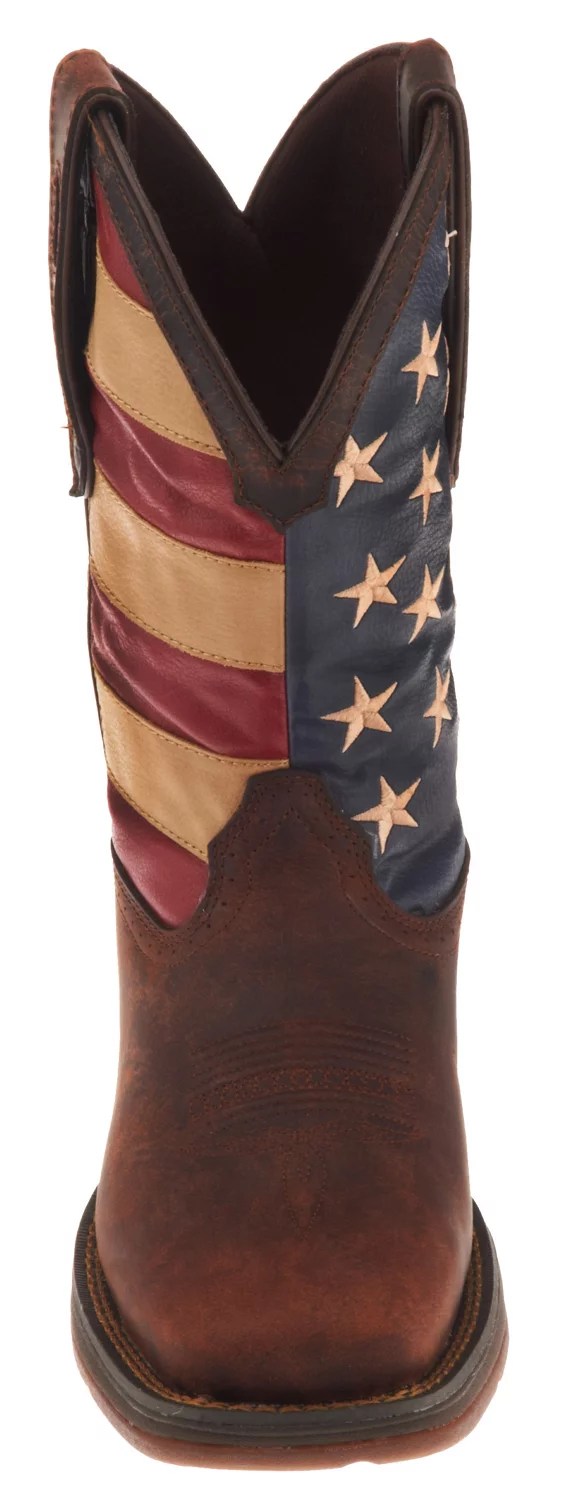 Durango Men's Rebel American Flag Western Boots Academy