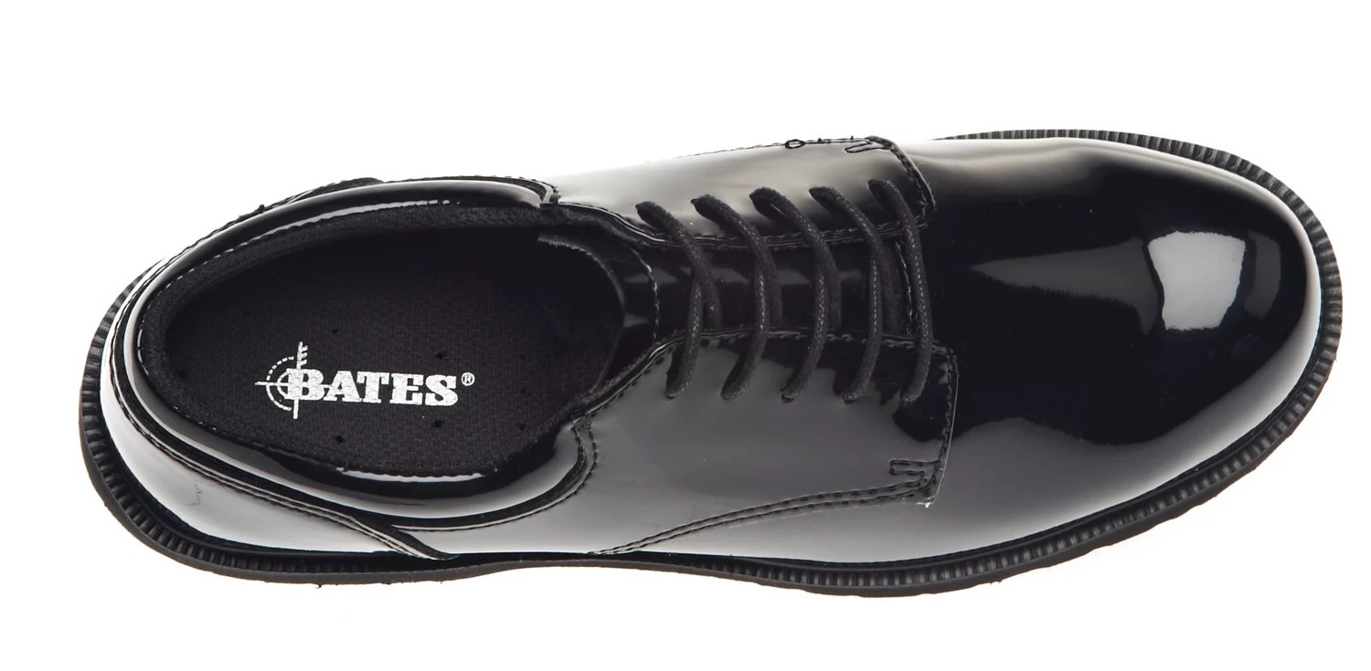 Bates Men's HighGloss Duty Oxford Service Shoes Academy
