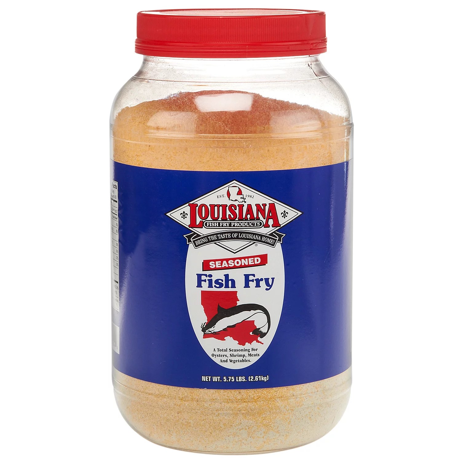 Louisiana Fish Fry Products 1Gallon Seasoned Fish Fry Academy