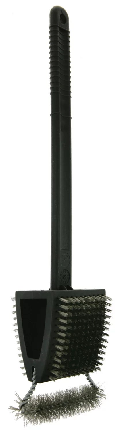 Mr. BarBQ Oversized TripleAction DualBristle Grill Brush Academy