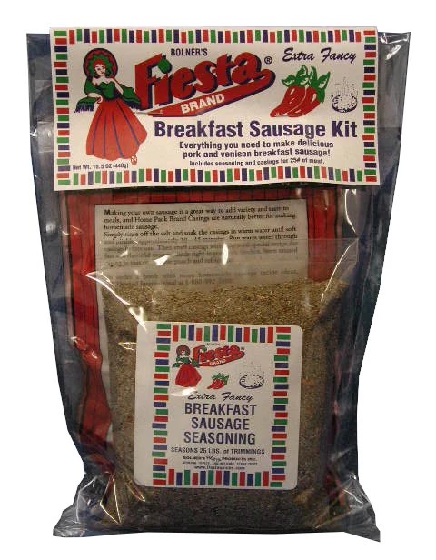 Bolner Fiesta Brand Breakfast Sausage Kit Academy