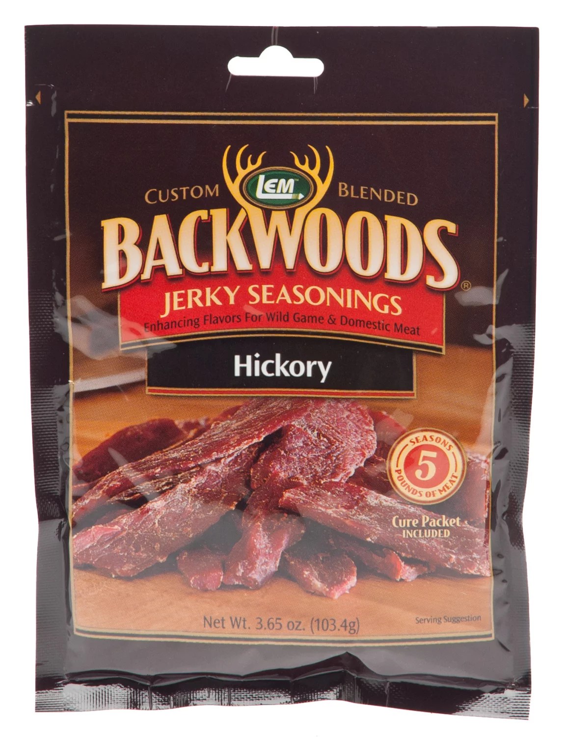 LEM Backwoods Hickory Jerky Seasoning Academy