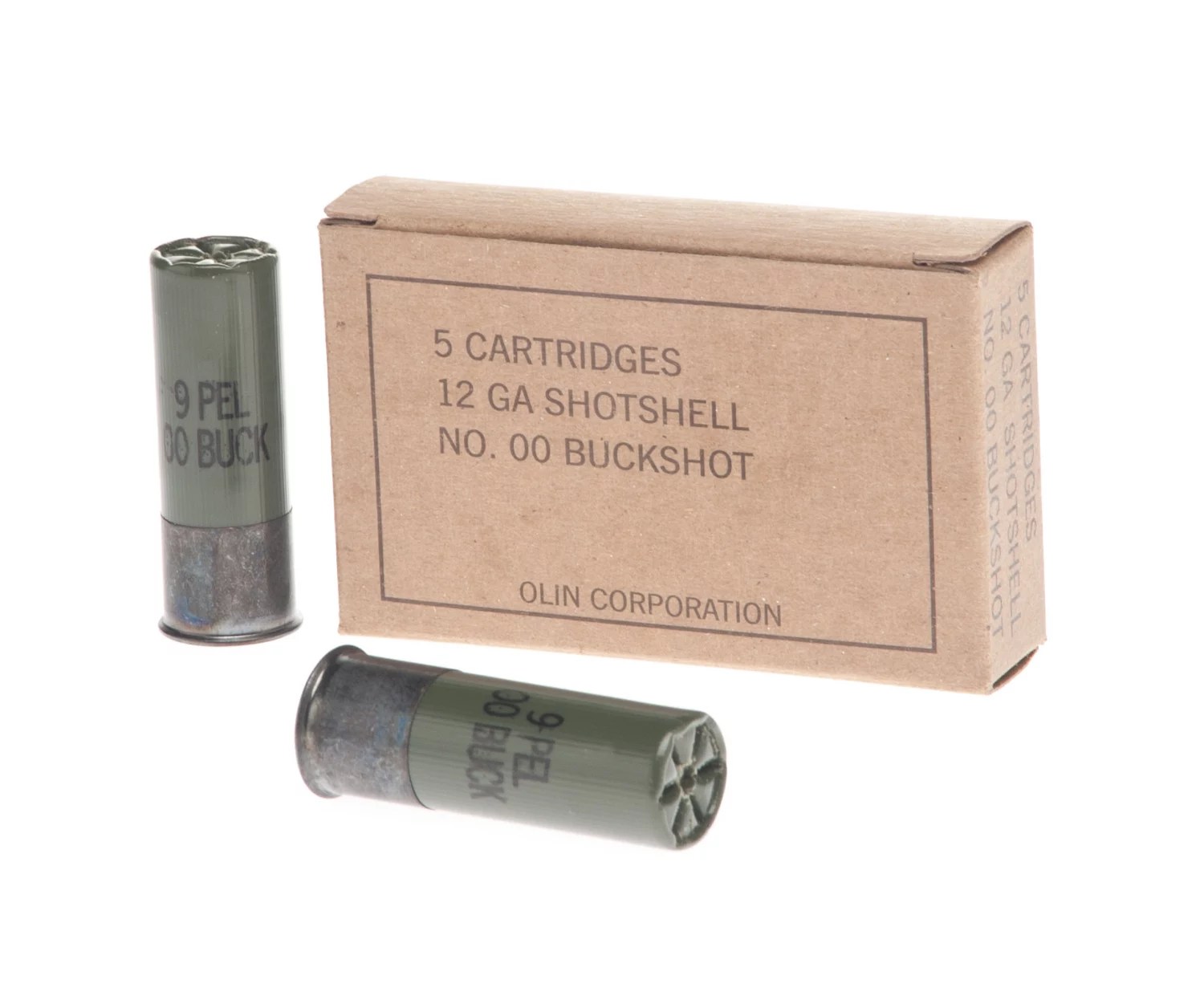 Winchester 12 Gauge Buckshot 5 Rounds Academy