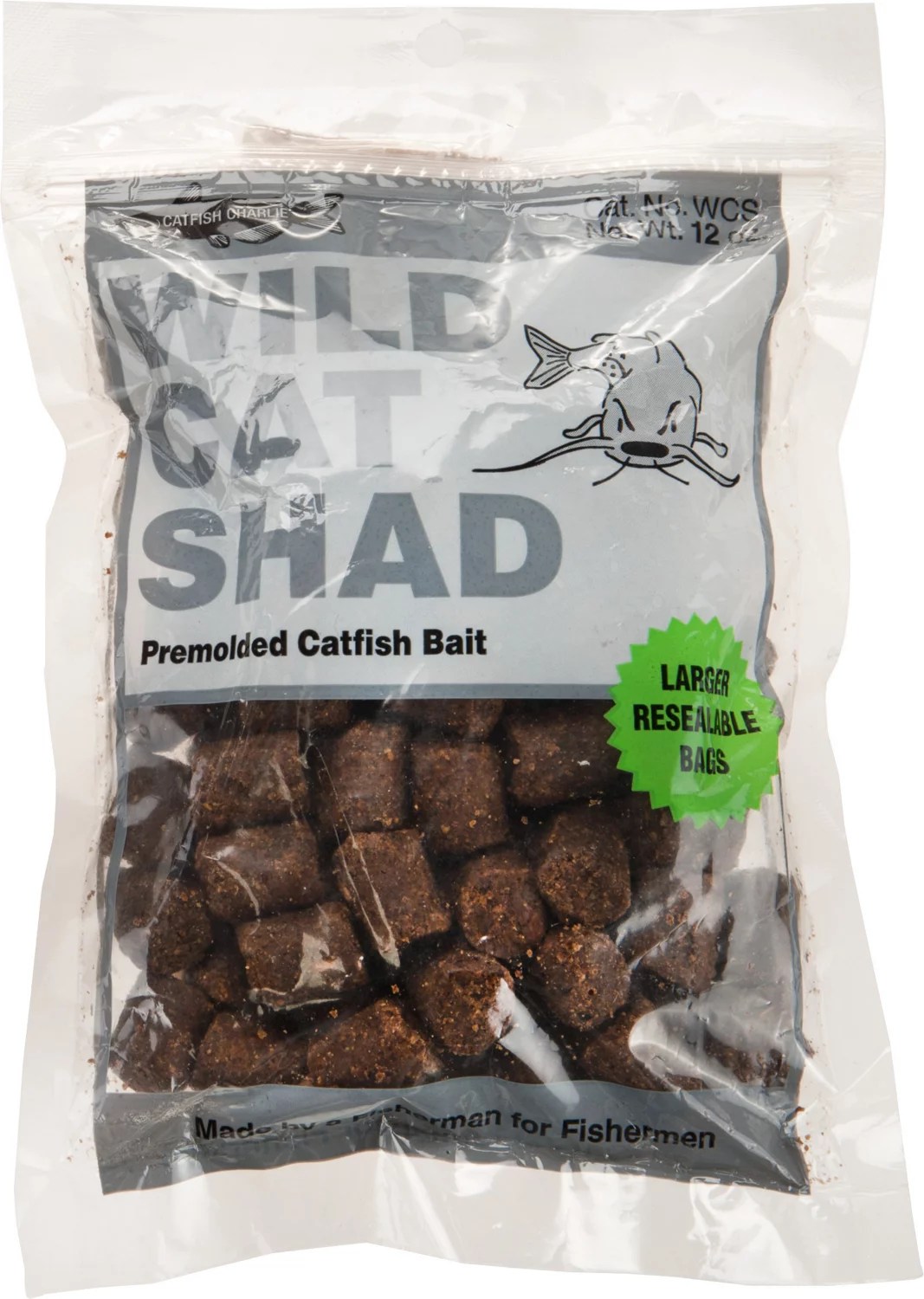 Catfish Charlie Wildcat Shad 12 oz. Dough Ball Bait Academy