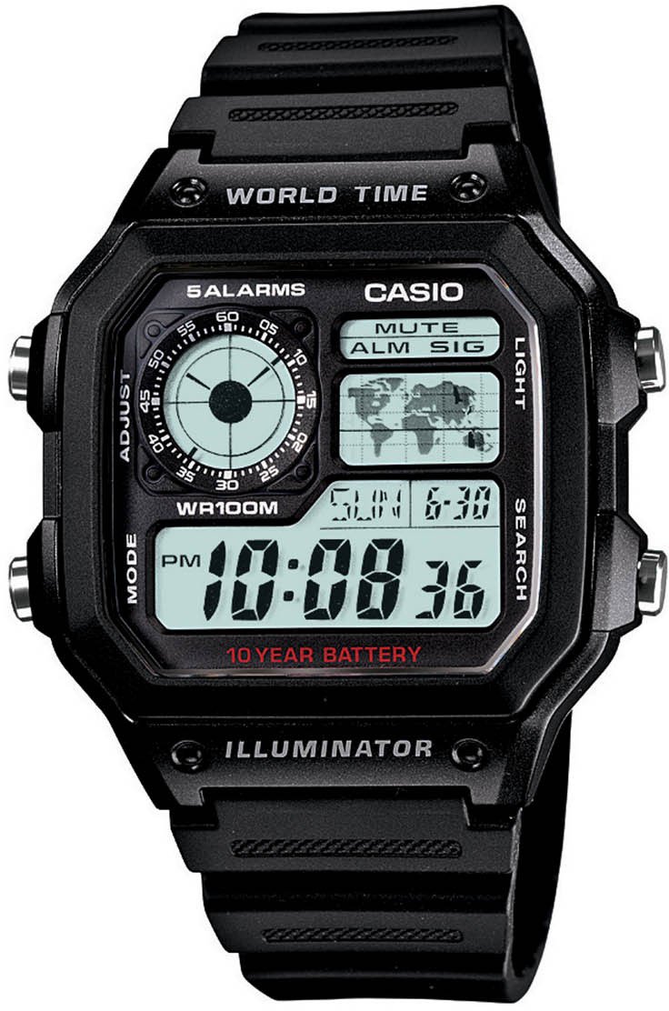 Casio Men's Classic Multifunction Analog/Digital Watch Academy