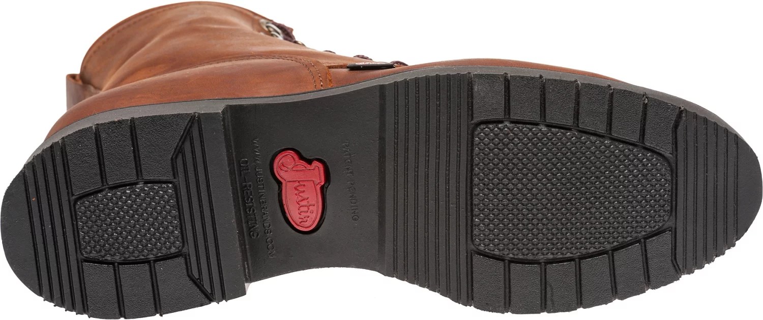 Justin Men's Double Comfort EH Lace Up Work Boots Academy