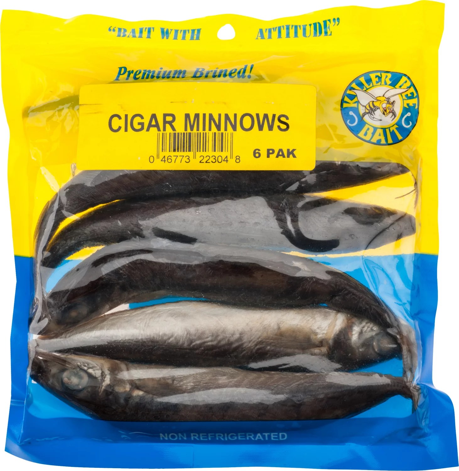 KILLER BEE BAIT Brined Cigar Minnows 6Pack Academy