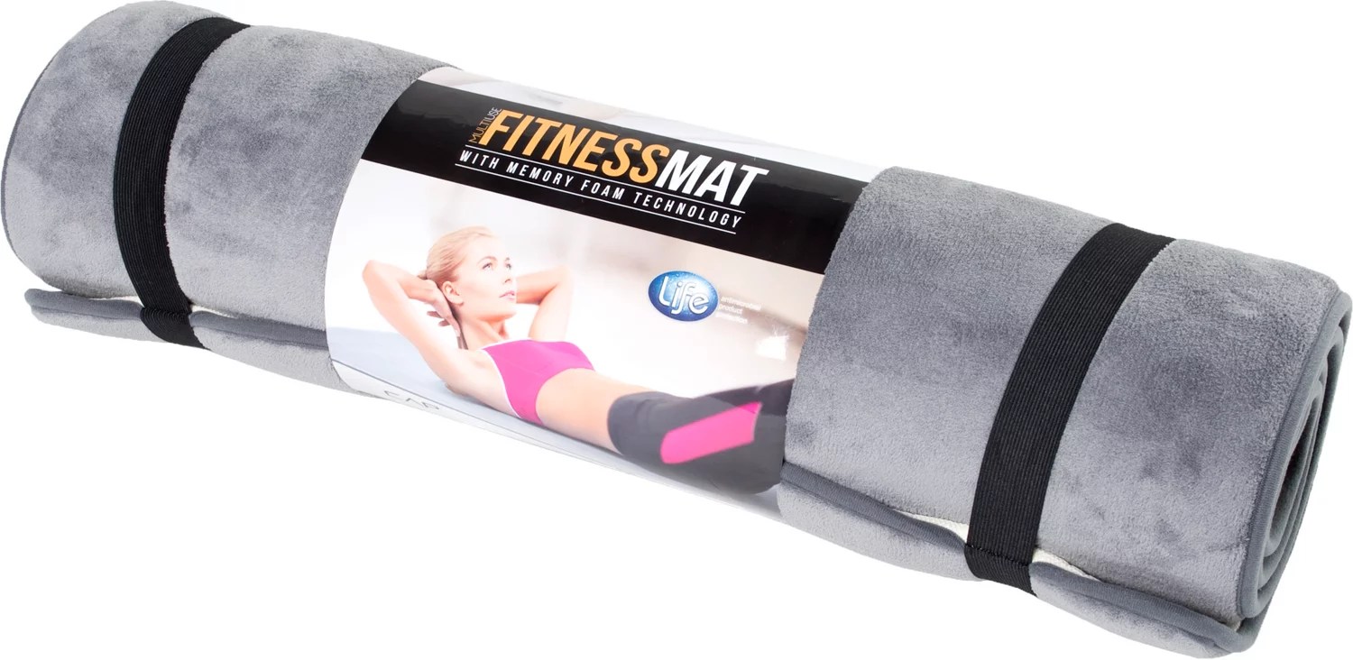 CAP Barbell 70" x 30" x 3/5" Memory Foam Fitness Mat Academy