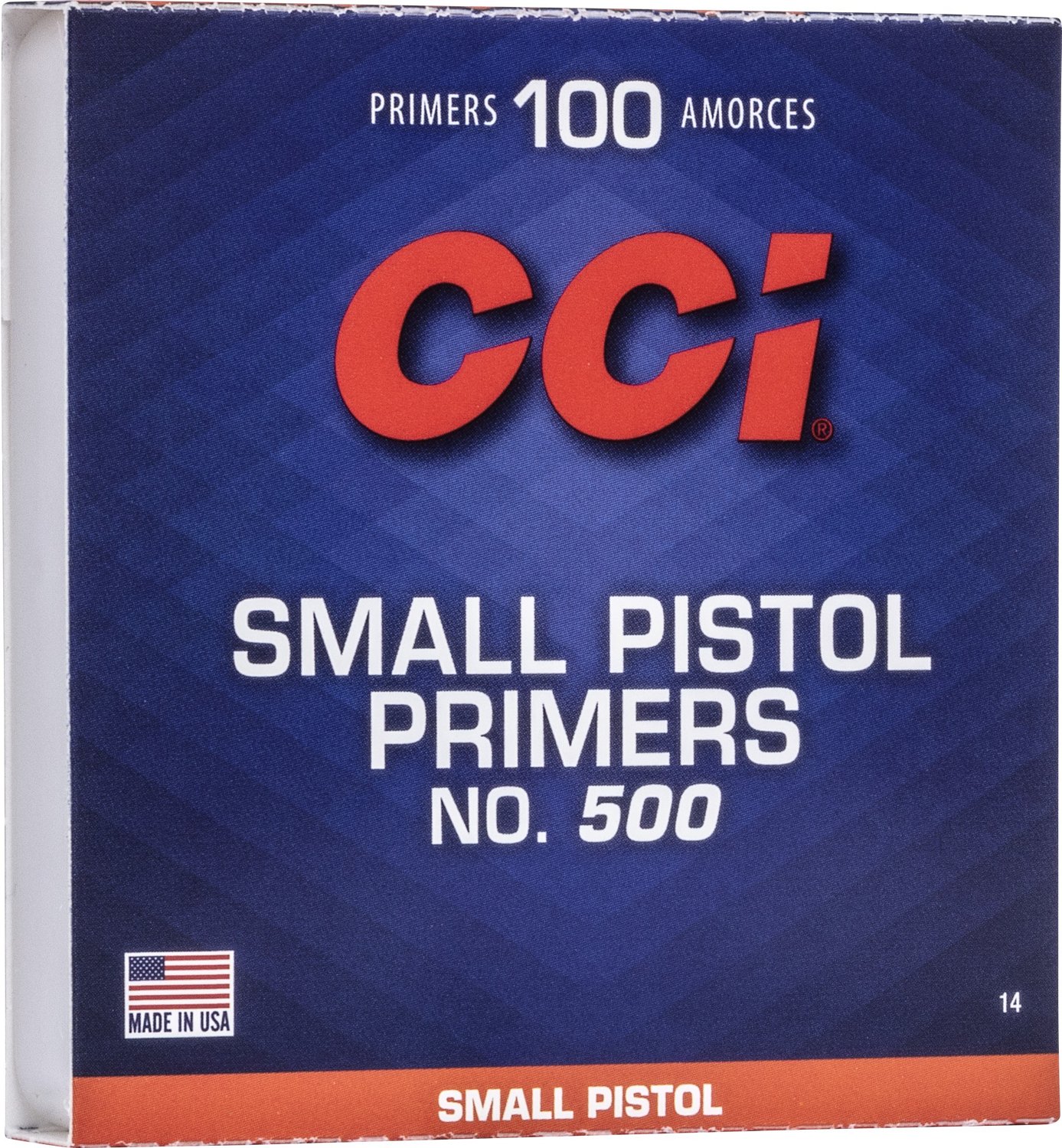 CCI 500 Small Pistol Primers 100Pack Academy