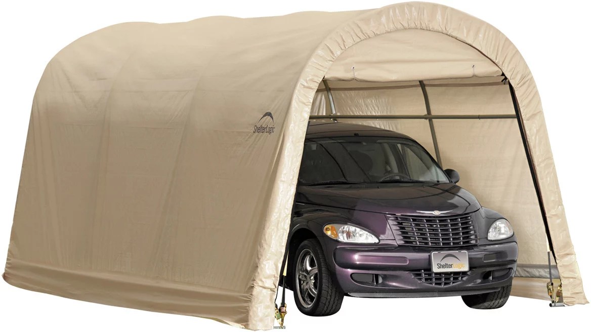 ShelterLogic AutoShelter RoundTop® 1015 10' x 15' Portable Garage Academy