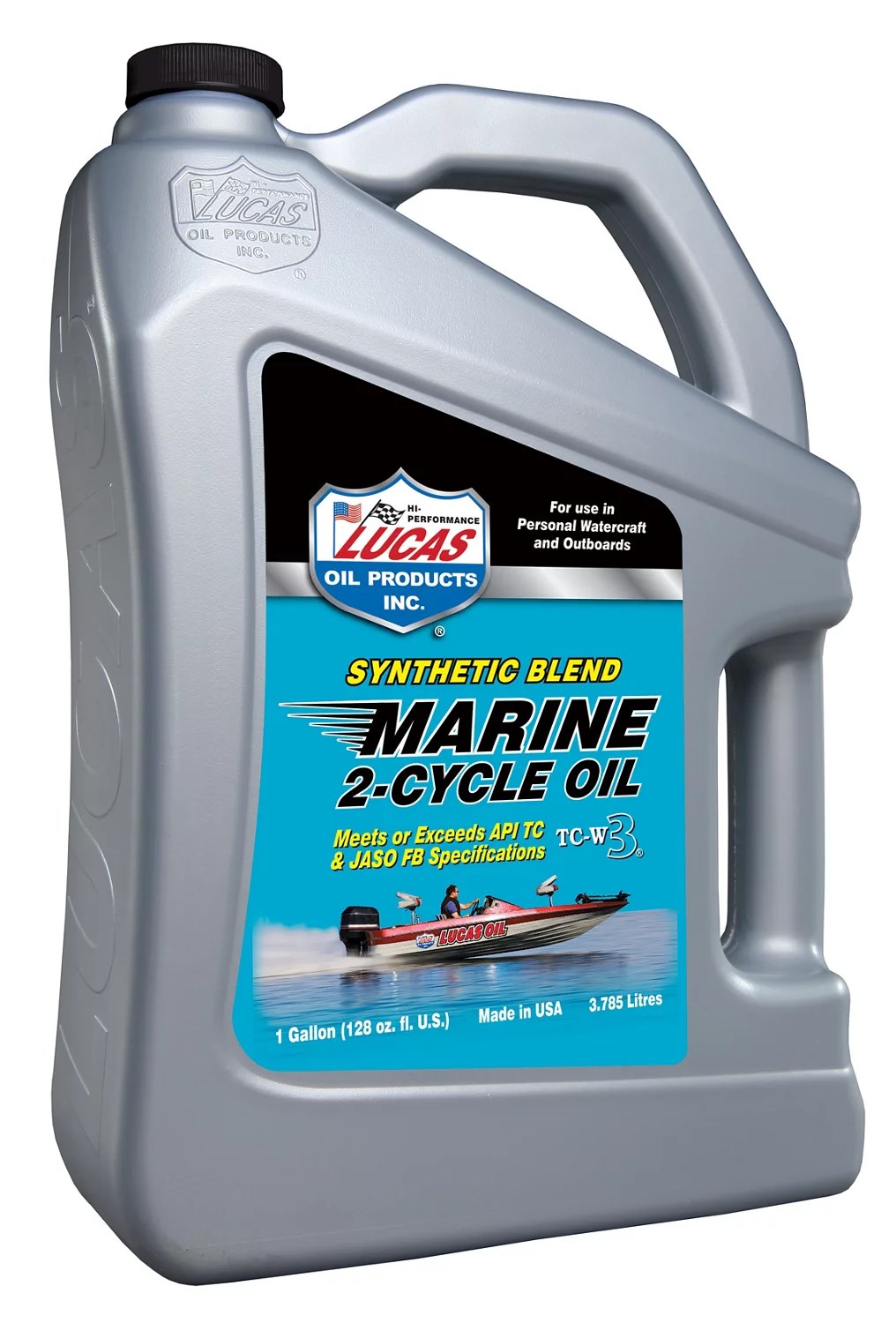 Lucas Oil Synthetic Blend 2Cycle TCW3 Marine Oil Academy