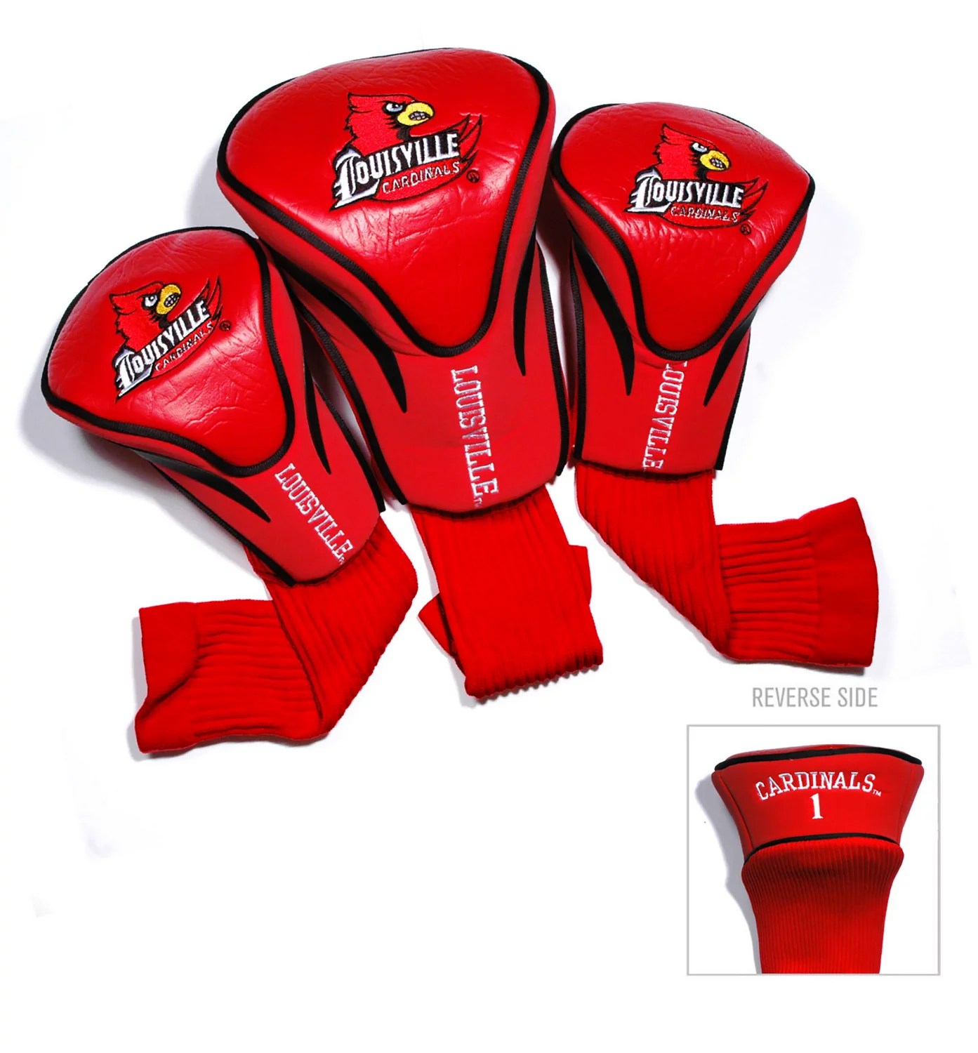 Team Golf University of Louisville Headcovers 3Pack Academy