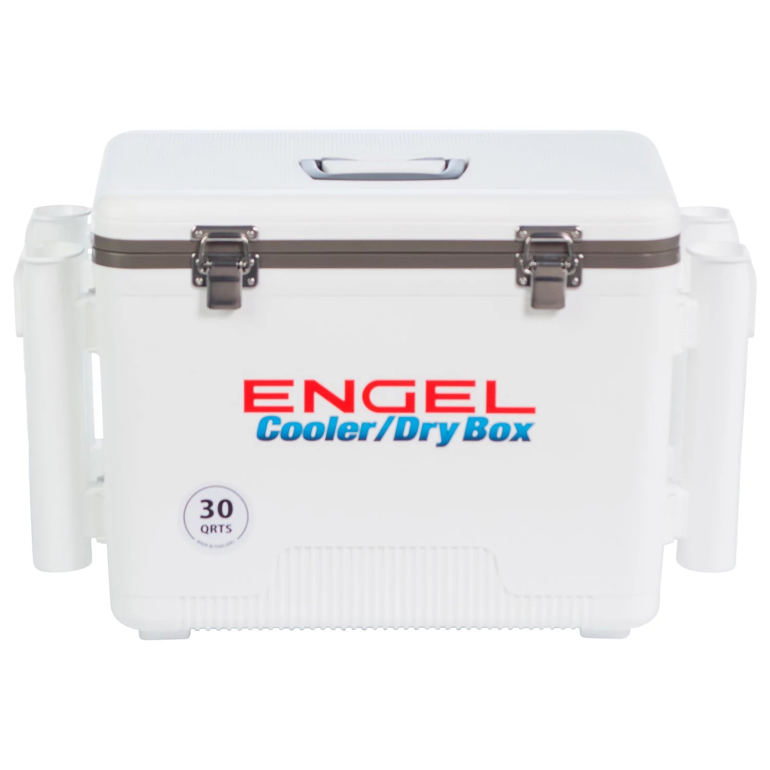 Engel 30 qt Cooler/Dry Box with Rod Holders Academy