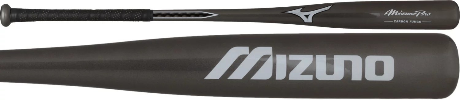 Mizuno Adults' Pro Carbon Fungo Baseball Bat 18 Academy