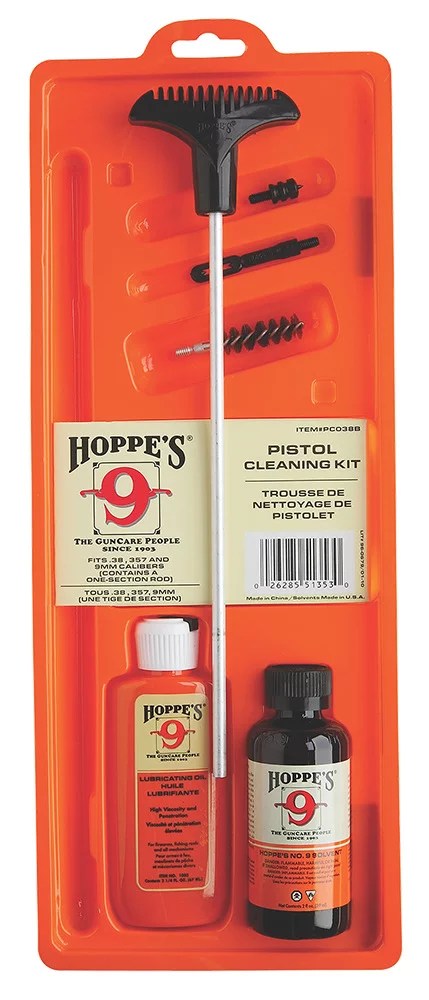 Hoppe's .38/.357 Pistol Cleaning Kit Academy