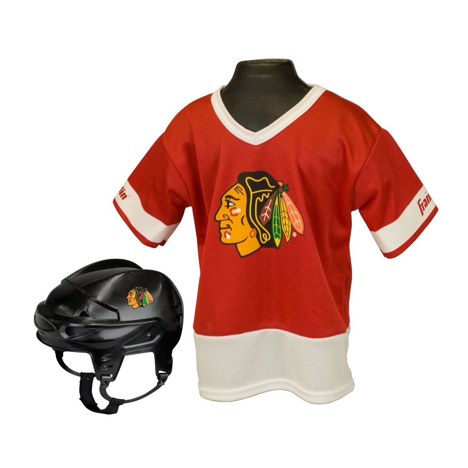 Franklin Kids' Chicago Blackhawks Uniform Set Academy